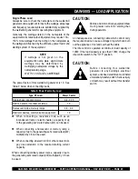 Preview for 25 page of MQ Power WHISPERWELD DAW-500S Parts And Operation Manual