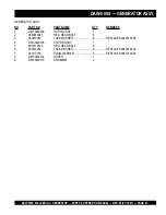 Preview for 43 page of MQ Power WHISPERWELD DAW-500S Parts And Operation Manual