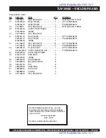 Предварительный просмотр 65 страницы MQ Power WHISPERWELD TLW-300SS Operating And Parts Manual