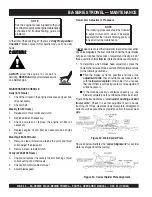 Preview for 30 page of MQ BA-SERIES Operation And Parts Manual