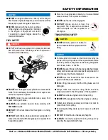 Preview for 10 page of MQ Mqs36h55 Operation And Parts Manual