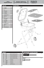 Preview for 3 page of MR. BAR-B-Q CBC1601C Owner'S Manual