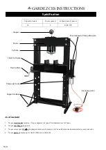 Preview for 14 page of Mr. Blacksmith 8998049 Owner'S Manual