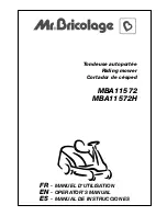 Mr.Bricolage MBA11572 Operator'S Manual preview