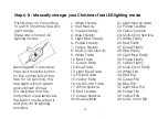 Preview for 9 page of Mr. Christmas 68300 Instruction Manual