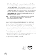 Preview for 8 page of Mr. Coffee 115949 User Manual