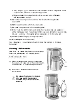 Preview for 13 page of Mr. Coffee APTX83 User Manual