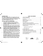 Preview for 3 page of Mr. Coffee BVMC-CJX Series User Manual