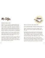 Preview for 21 page of Mr. Coffee BVMC-ECM270 SERIES User Manual And  Recipe Book