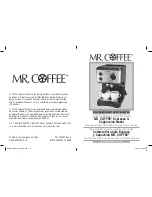 Preview for 1 page of Mr. Coffee BVMC-ECMP55 Instruction Manual And Quick Start Manual