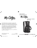 Preview for 1 page of Mr. Coffee BVMC-IMX41 User Manual