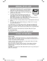 Preview for 10 page of Mr. Coffee BVMC-JWX3-073 Instruction Manual