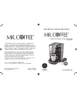 Mr. Coffee BVMC-KG6 User Manual предпросмотр