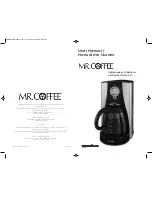 Preview for 1 page of Mr. Coffee BVMC-LMX43 User Manual