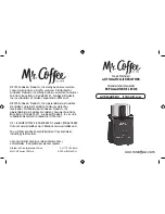 Mr. Coffee BVMC-MF Series User Manual preview