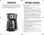 Preview for 2 page of Mr. Coffee BVMC-MMX23 User Manual