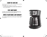 Preview for 8 page of Mr. Coffee BVMC-MMX23 User Manual