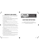 Preview for 2 page of Mr. Coffee BVMC-SC500 SERIES User Manual