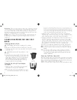 Preview for 8 page of Mr. Coffee BVMC-SC500 SERIES User Manual