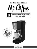 Preview for 1 page of Mr. Coffee BVMC-SCGB SERIES User Manual