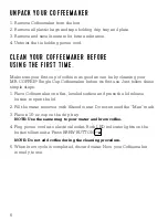 Preview for 6 page of Mr. Coffee BVMC-SCGB SERIES User Manual