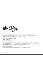 Preview for 40 page of Mr. Coffee BVMC-SCGB SERIES User Manual