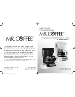 Preview for 1 page of Mr. Coffee BVMC-TF 4 CUP 119607 User Manual