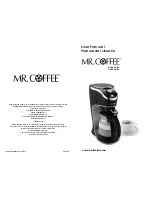 Preview for 1 page of Mr. Coffee Cafe Latte User Manual