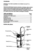 Preview for 12 page of Mr. Coffee Commuter 1-MUG Operating Instructions Manual