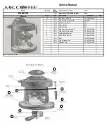 Mr. Coffee ECM150 Service Manual preview