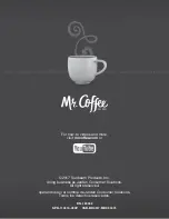 Mr. Coffee ECM170 SERIES User Manual And  Recipe Book preview