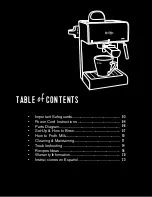 Preview for 6 page of Mr. Coffee ECM170 SERIES User Manual And  Recipe Book