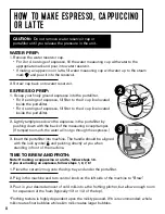 Preview for 9 page of Mr. Coffee ECM170 SERIES User Manual And  Recipe Book