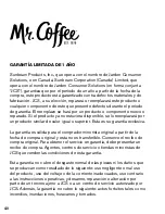 Preview for 41 page of Mr. Coffee ECM170 SERIES User Manual And  Recipe Book