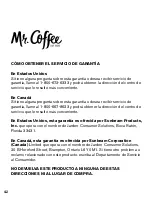 Preview for 43 page of Mr. Coffee ECM170 SERIES User Manual And  Recipe Book