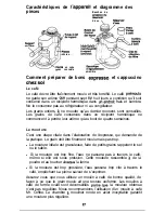 Preview for 27 page of Mr. Coffee ECM3 Operating Instructions Manual