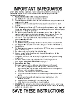 Preview for 2 page of Mr. Coffee ECM9 SERIES Operating Instructions Manual