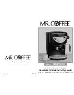 Mr. Coffee ECMP30/33 Instruction Manual With Recipes preview