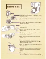 Preview for 13 page of Mr. Coffee ECMPT1000 User Manual