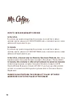 Preview for 18 page of Mr. Coffee ECMPT1000 User Manual