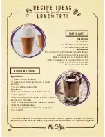 Preview for 22 page of Mr. Coffee ECMPT1000 User Manual