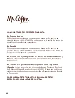 Preview for 40 page of Mr. Coffee ECMPT1000 User Manual