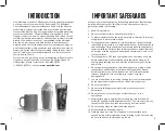 Preview for 2 page of Mr. Coffee frappe User Manual