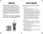 Preview for 2 page of Mr. Coffee iced User Manual