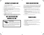 Preview for 3 page of Mr. Coffee iced User Manual