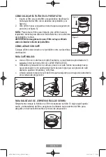 Предварительный просмотр 27 страницы Mr. Coffee One-Touch CoffeeHouse BVMC-EM7000DS Instruction Manual