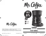 Preview for 1 page of Mr. Coffee PC05 Series User Manual