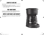 Preview for 8 page of Mr. Coffee PC05 Series User Manual