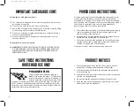 Preview for 3 page of Mr. Coffee PC12 Series User Manual