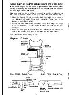 Предварительный просмотр 7 страницы Mr. Coffee PR12A Operating Instructions Manual